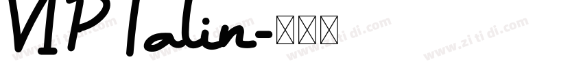 VIP Talin字体转换
